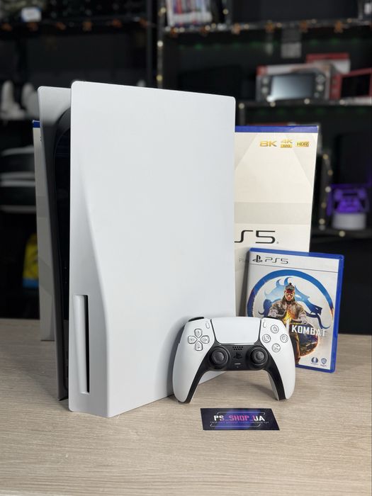 PlayStation 5 Fat Blu-Ray з дископриймачем ps5 825Gb SSD с дисководом