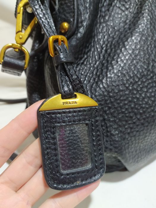 Винтажная сумка Prada оригинал натуральная кожа