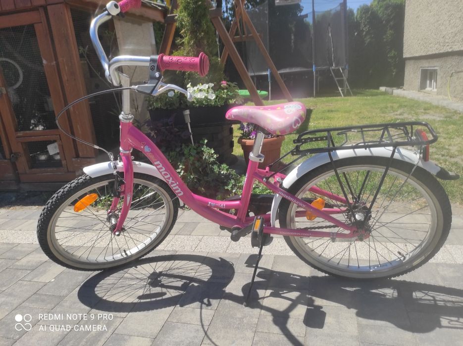 Rower różowy "20"