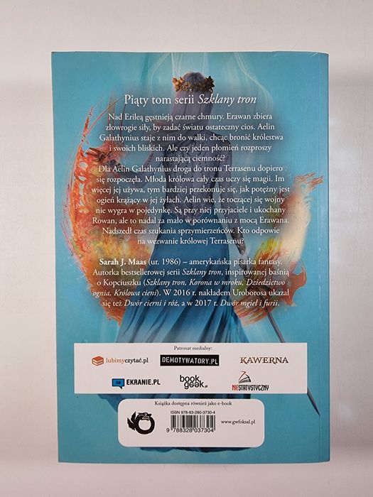Imperium Burz / Szklany Tron Tom 5 / Sarah J. Maas