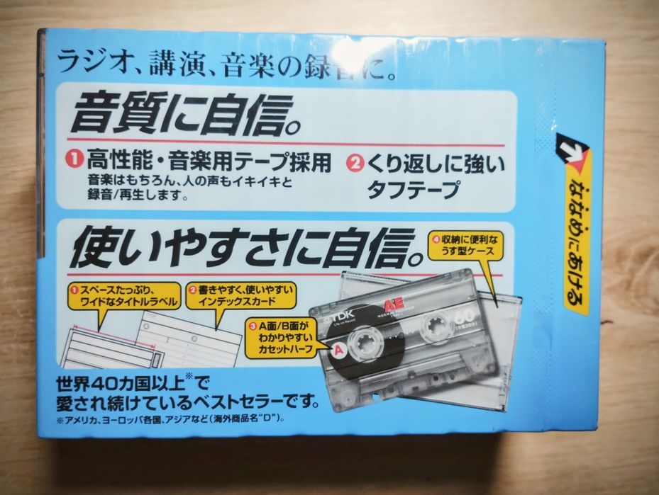 11 аудио кассет TDK AE 60 минут