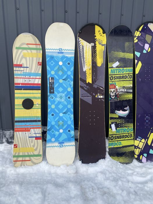 Сноуборди б/в обслужені