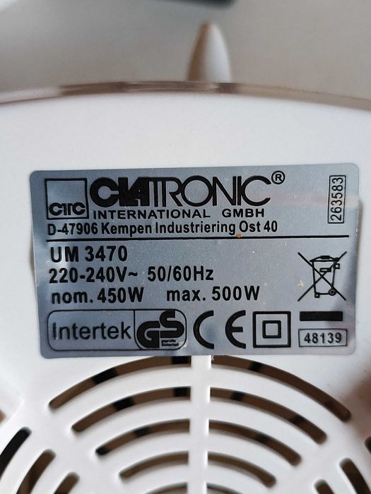 Blender kielichowy Clatronic