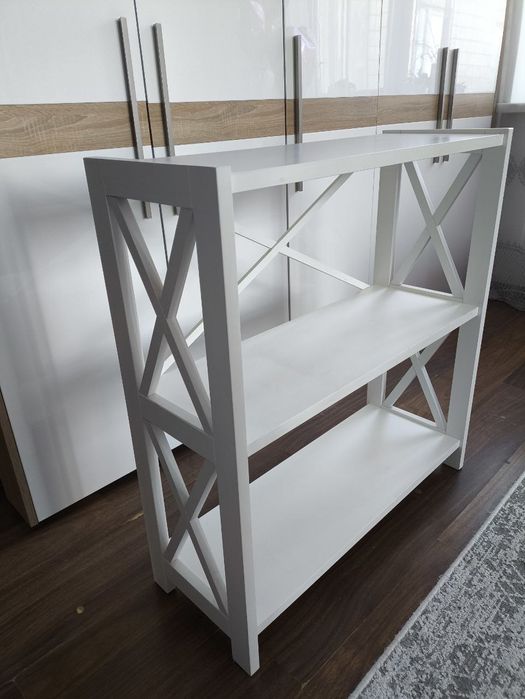 Стелаж ALMIND 3 полиці білий