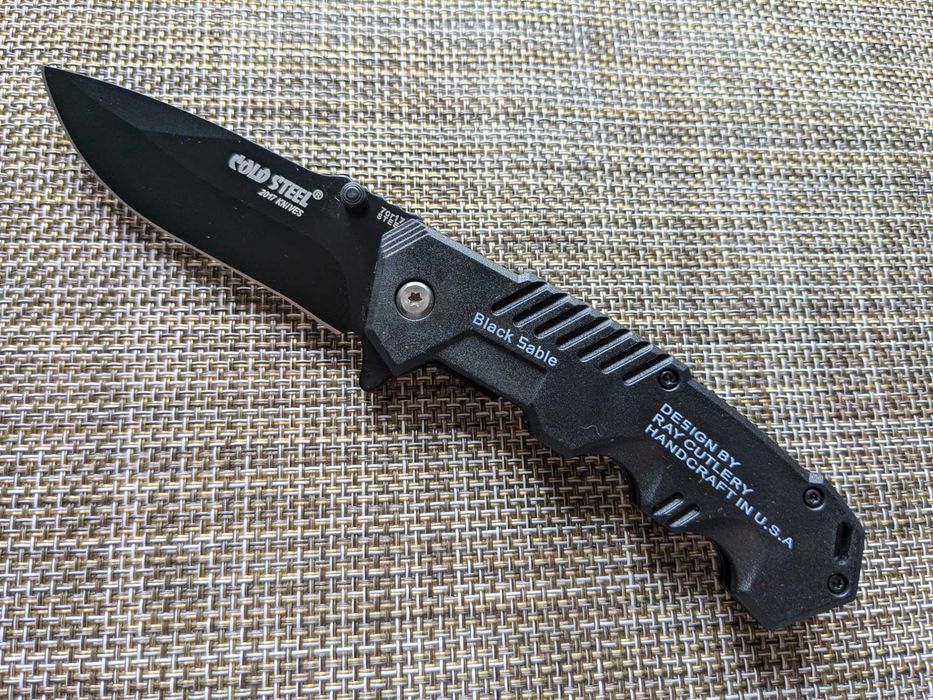 Нож складной Cold Steel Black Sable . ніж складний. edc нож