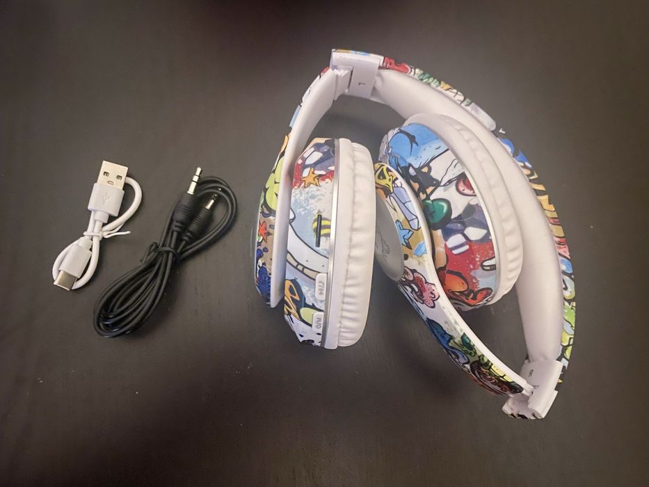 Wireless Headset graffiti Criança