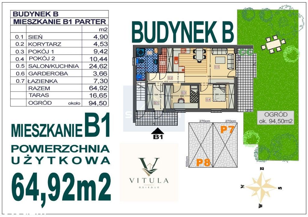 Vitula -apartamenty z ogródkiem