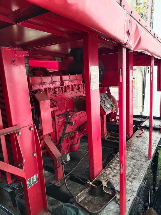 Silnik SW-680 zabudowany w agregacie pompowym AP680