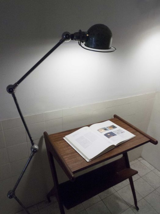 Jielde candeeiro de sala, industrial 50´s Bauhaus decoração iluminação