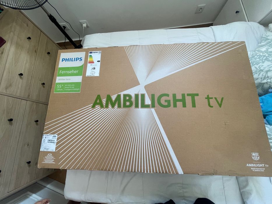 TV Philips 55”  UHD LED