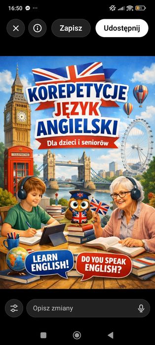 Angielski korepetycje