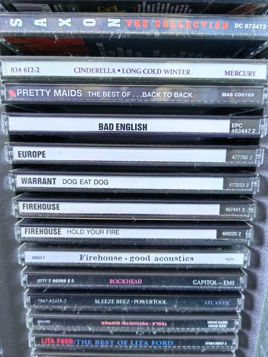 Cds varias bandas de metal aor