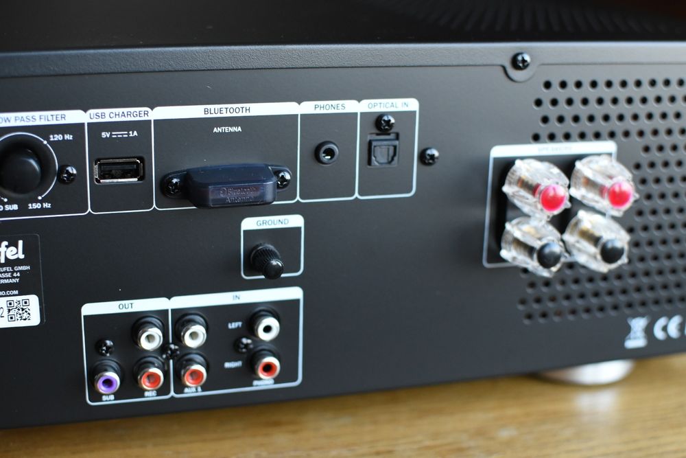 Nowy Amplituner CD BT DAB+ Teufel KB 62 CR pilot