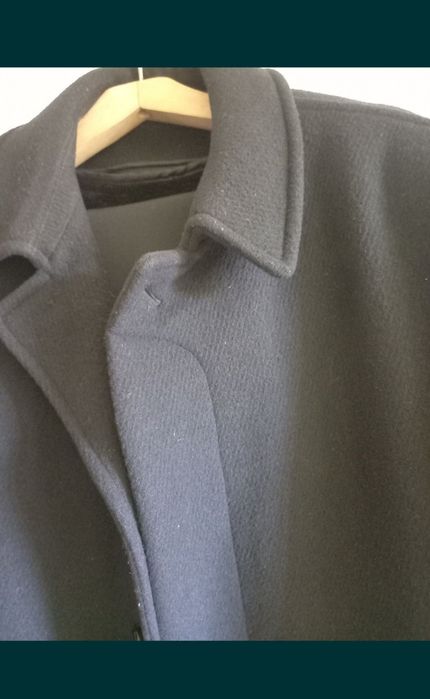 Чоловіче пальто з натуральної тканини