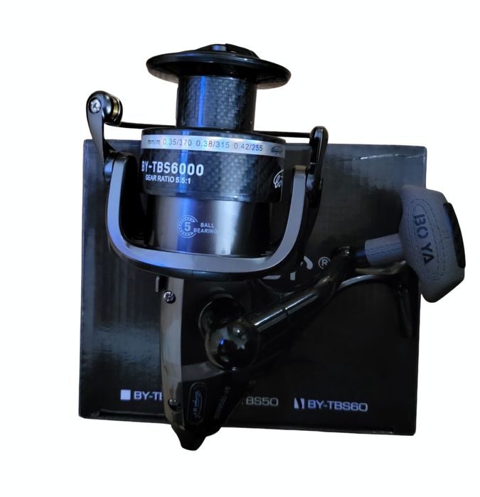 Катушка Boya By TBS 5000 та 6000(5 BB 5.5:1) коропова с бейтранером
