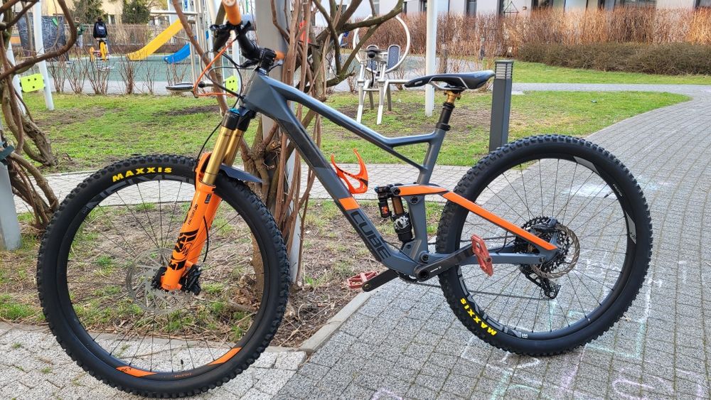 Karbon Rower Cube Stereo 150 koła 29, rozmiar M/L  enduro, trail