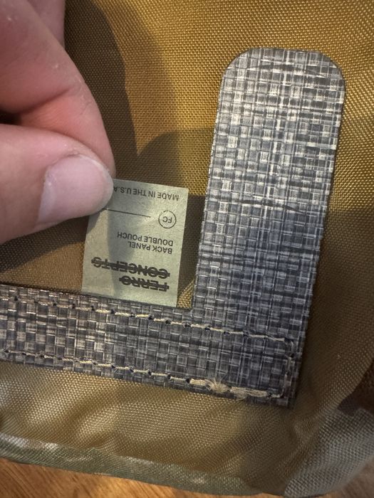 Panel tylni Ferro Concepts Back Panel Double Pouch – multicam