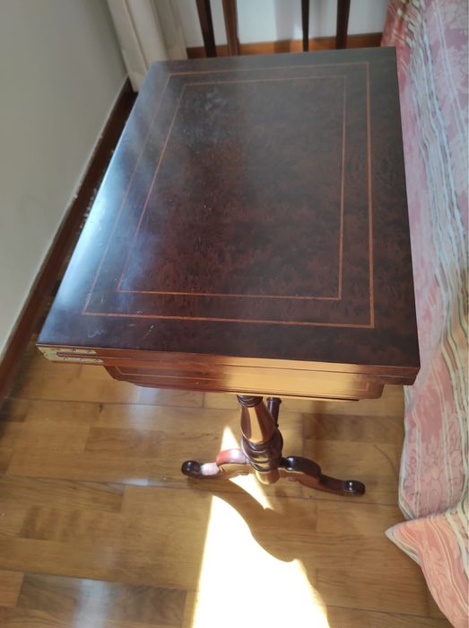 Mesa de Jogos Antiga Madeira