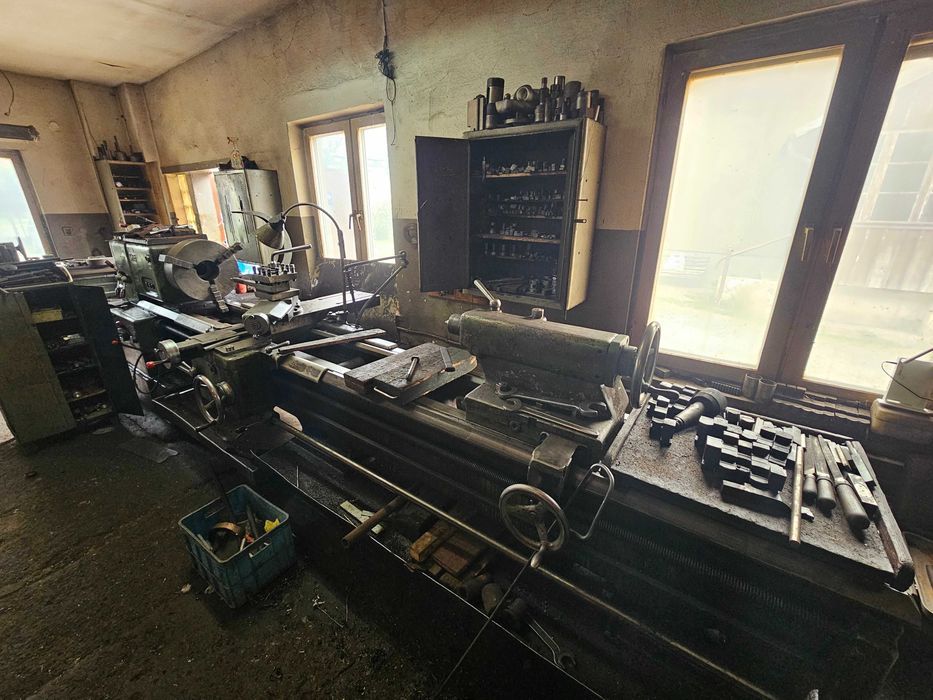 Tokarka SN 55x2500, używana, sprawna