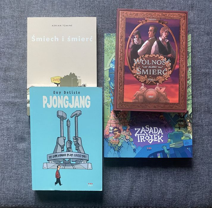 Komiks Kultura Gniewu zestaw Pjongjang inne