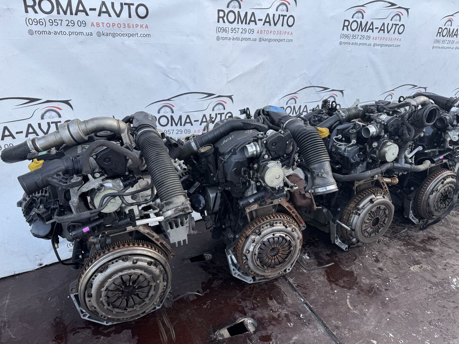Мотор Renault 1.5dci k9k834 808 768 Двигун Кліо3 Мотор Delphi к9к 770