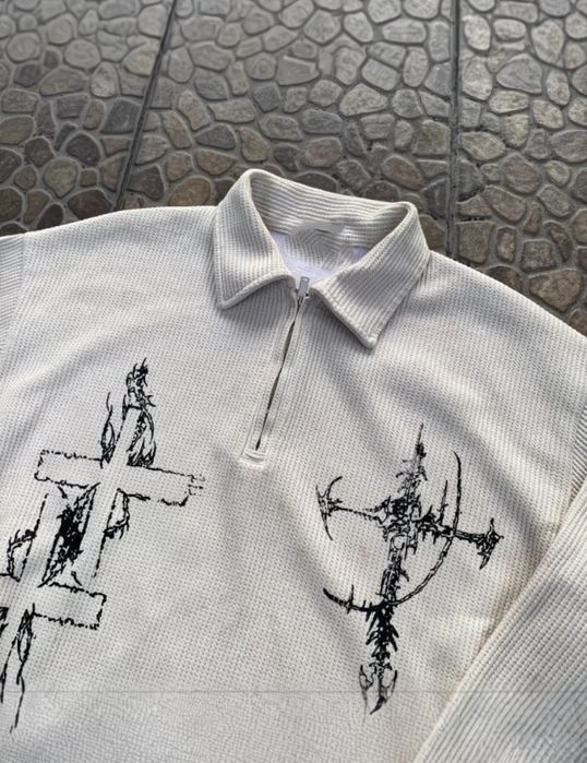 лонгслів з гарним принтом (кофта)