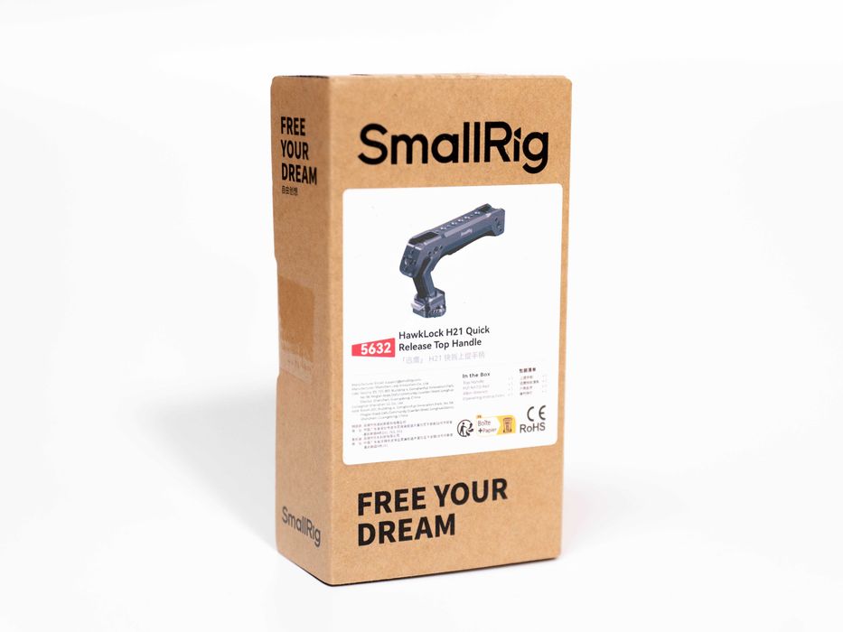 Верхня ручка Smallrig 5632 Top Handle на HawkLock з ARRI Anti-Twist 3/8"