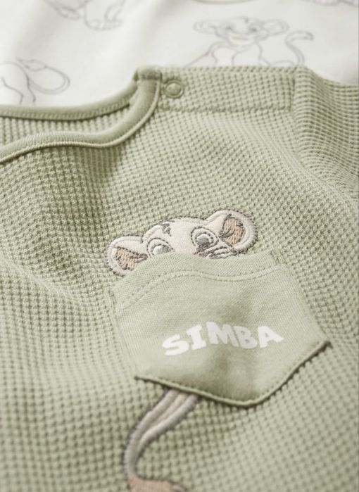 Боді пісочник комбінезон з короткими рукавами Сімба Simba король лев