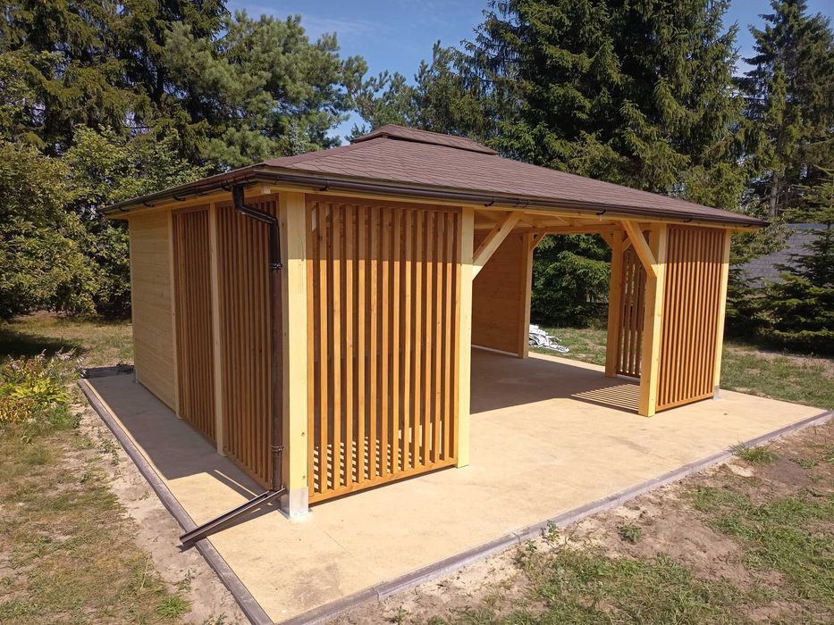 Solidna ławka na taras balkon półka drewniana kurier producent