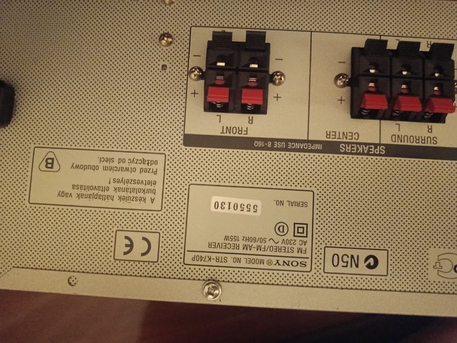 Amplificador Sony  e home cinema