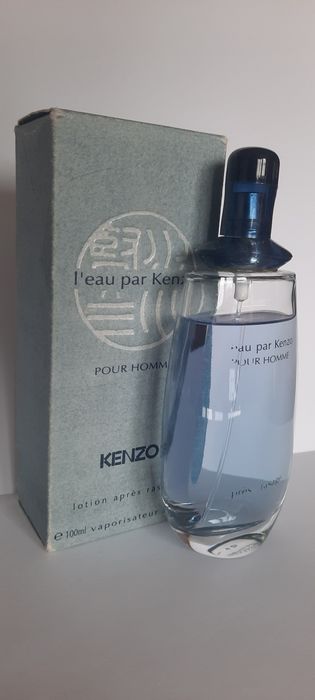 Kenzo l'eau par Kenzo pour homme lotion po goleniu 100ml unikatVintage