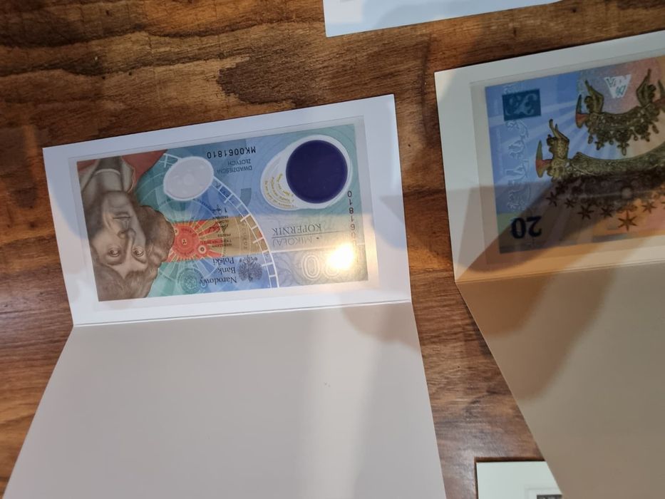 Banknoty kolekcjonerskie zestaw 15szt.