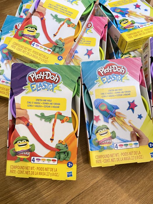 Тесто для лепки, пластилин Play-Doh ELASTIX