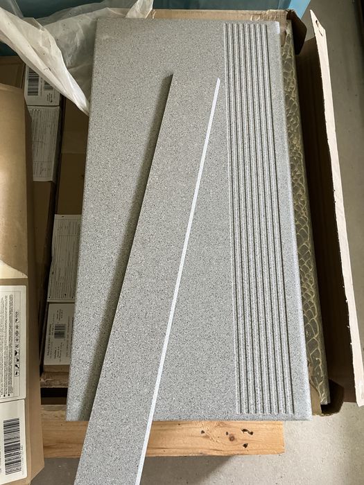 Gres techniczny Kallisto grey rektyfikowany szary 29,7x59,7 gat2