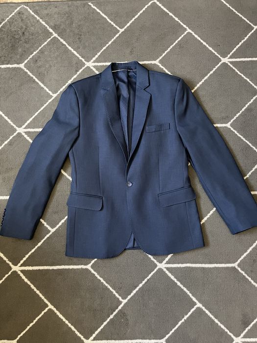 Garnitur męski wełniany rozmiar 46