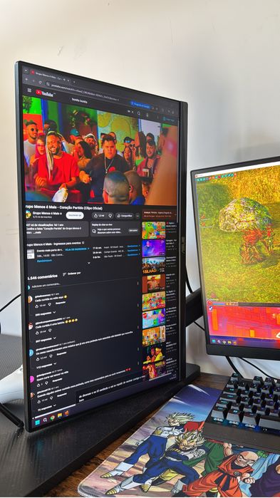 Vendo 2 monitores 27 e 24 polegadas