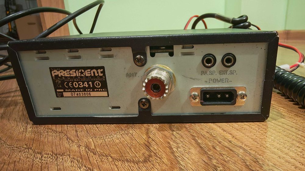 CB Radio President Walker + Antena Wilson Little Wil | UNIKAT: Folia!