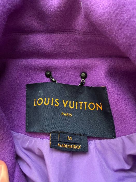 Куртка-бомбер Louis Vuitton Multi-Patches Mixed Leather Varsity Blouson