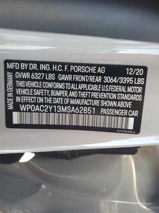 Porsche Taycan Turbo 2021