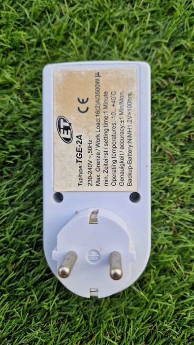 Tomada Electrica com Programador Digital