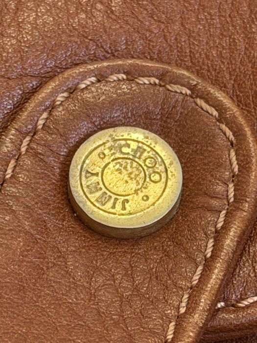 Кожанная Сумка Jimmy Choo Leather Brown Ysl Jacquemus