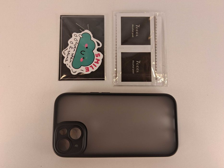 Y146 Etui Na Telefon iPhone 15 Szkło Hartowane Ochrona Zestaw