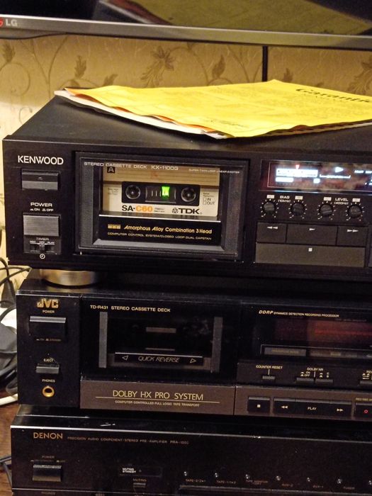 Кассетная дека KENWOOD KX 1100G