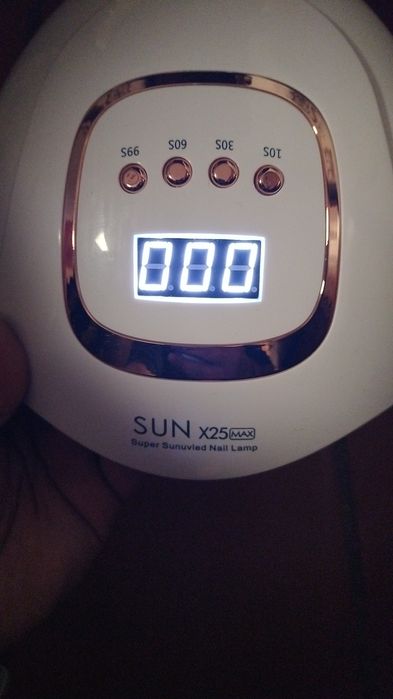 Catalisador de Unhas LED/UV SUN X25 MAX 380W – NOVO!