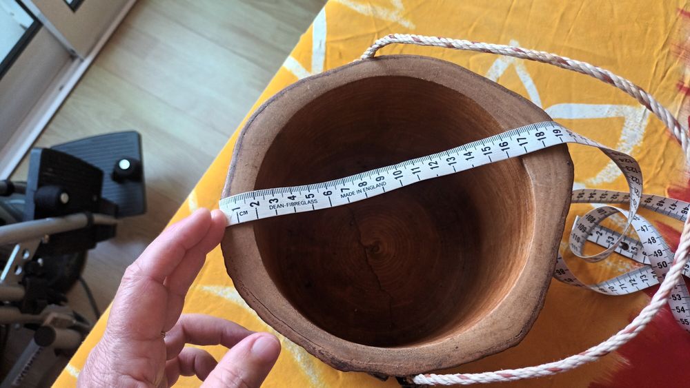 Vaso muito bonito para plantas ou balde para gelo, novo, sem etiquetaa