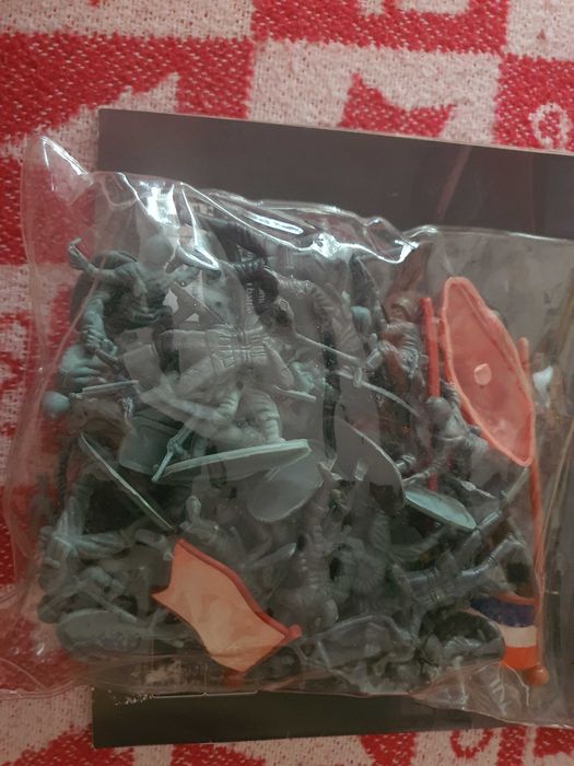 Antiga Embalagem de bonecos militares para maquetas - Made in Macau