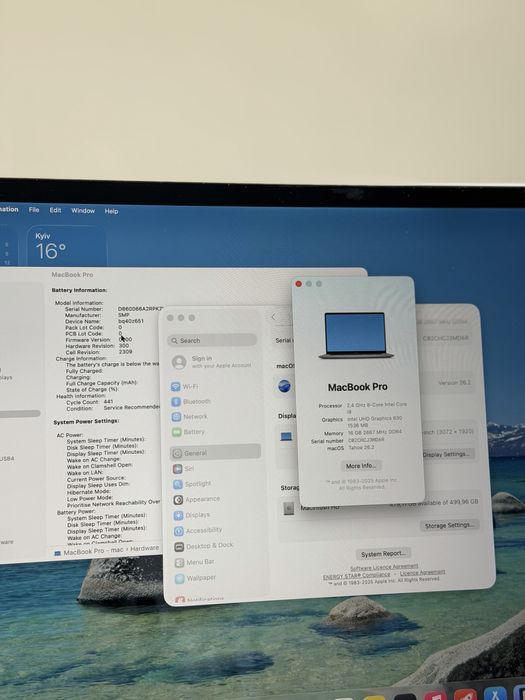 MacBook Pro 16 2019 i9/16/512Gb • Гарантія