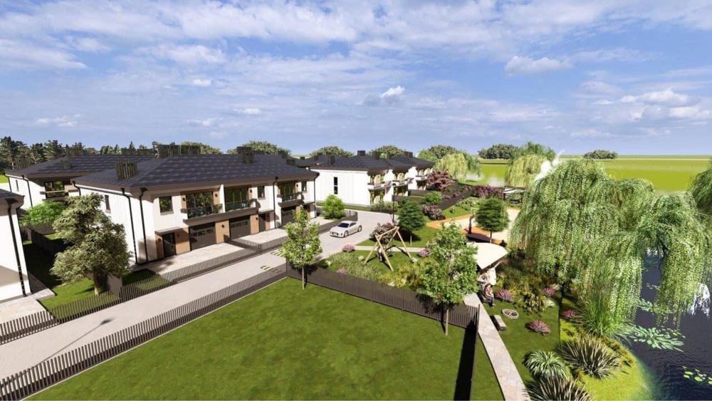 Котеджне містечко з гаражем у с. Вовчинець