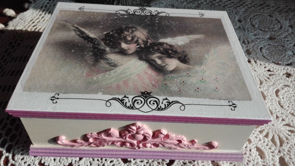 Pudełko decoupage
