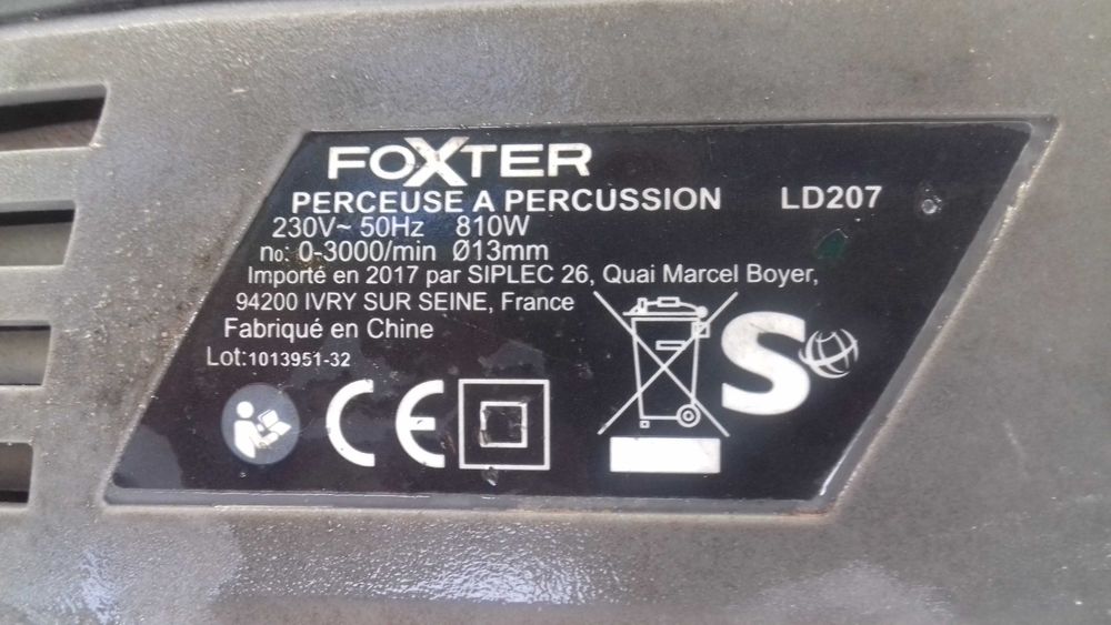 Berbequins Foxter